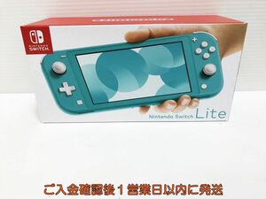 未使用品 任天堂 Nintendo Switch Lite 本体/箱 セット ターコイズ 2024年製 ゲーム機本体 スイッチライト G04-270ym/F3