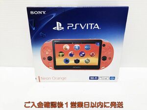 未使用品 PSVITA 本体 セット オレンジ SONY PlayStation VITA PCH-2000 未使用 M07-941ym/F3