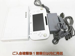 【1円】任天堂 WiiU 本体 プレミアムセット 32GB ホワイト ニンテンドーWii U 初期化済み 未検品ジャンク K04-008ym/G4