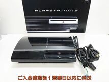 【1円】PS3 本体/箱 セット CECHA00 ブラック 60GB ゲーム機本体 SONY 初期化/動作確認済み K04-003ym/G4_画像1