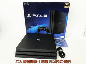 【1円】PS4 Pro 本体/箱 セット 1TB ブラック SONY PlayStation4 CUH-7200B 動作確認済 プレステ4プロ DC06-159jy/G4