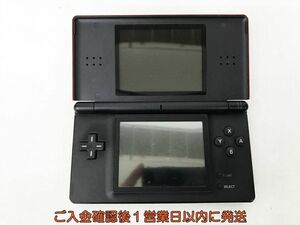 【1円】ニンテンドーDSLite 本体 クリムゾン/ブラック 任天堂 USG-001 未検品ジャンク DS Lite EC45-843jy/F3