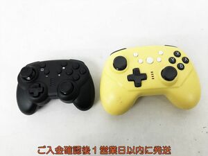 【1円】Switch 社外製 ワイヤレスコントローラー まとめ売り 2個セット 未検品ジャンク スイッチ EC38-118jy/F3