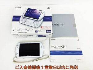 【1円】SONY PSP go PlayStation Portable パールホワイト PSP-N1000 PW プレステ 未検品ジャンク G01-320ek/F3