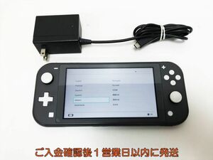 【1円】任天堂 Nintendo Switch Lite 本体 セット グレー ゲーム機本体 初期化/動作確認済み スイッチライト M06-151ym/F3