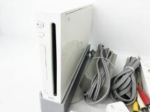 【1円】任天堂 ニンテンドーWii 本体 周辺機器 セット まとめ売り 未検品ジャンク リモコン ハンドル等 DC07-765jy/G4_画像5