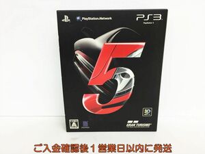 【1円】PS3 ソフト GRAN TURISMO5 グランツーリスモ PlayStation3 ブクレット付き 初回生産版 ゲームソフト G10-251ek/F3