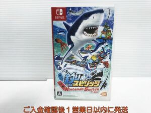 【1円】Switch 釣りスピリッツ Nintendo Switchバージョン ゲームソフト 状態良好 1A0408-586yk/G1