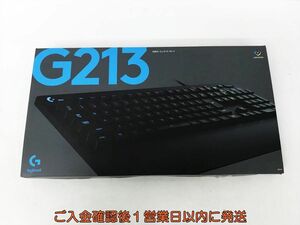 【1円】Logicool G213 ワイヤードゲーミングキーボード 未検品ジャンク ロジクール G213r DC06-185jy/G4