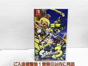 【1円】Switch スプラトゥーン3 ゲームソフト 状態良好 1A0406-373yk/G1