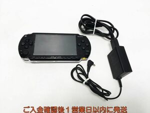 【1円】SONY PlayStation Portable PSP-1000 本体 ブラック 未検品ジャンク バッテリーなし H05-483yk/F3