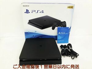 【1円】PS4 本体/箱 セット 500GB ブラック SONY PlayStation4 CUH-2100A 初期化/動作確認済 内箱なし H07-531kk/G4