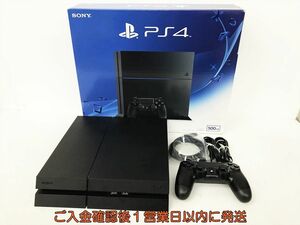 【1円】PS4 本体 セット 500GB ブラック SONY PlayStation4 CUH-1200A 動作確認済 プレステ4 内箱なし DC07-781jy/G4