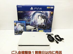 【1円】PS4 本体/箱 セット モンスターハンター アイスボーン スターターパック 初期化/動作確認済 FW8.00 G03-492yk/G4