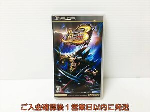 【1円】PSP モンスターハンターポータブル 3rd ゲームソフト 1A0129-602rm/G1