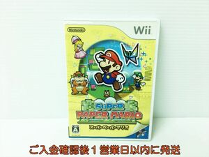 【1円】Wii スーパーペーパーマリオ ゲームソフト 1A0129-638rm/G1