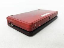 【1円】ニンテンドー3DS 本体 レッド シャア専用 任天堂 CTR-001 動作確認済 EC44-448jy/F3_画像3