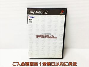 PS2 R・TYPE FINAL アールタイプファイナル ゲームソフト プレステ2 1A0228-257rm/G1