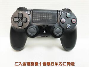 【1円】PS4 純正 ワイヤレスコントローラー (DUALSHOCK4) ブラック ゲーム機周辺機器 未検品 ジャンク G10-299ym/F3