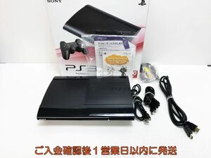 【1円】PS3 本体/箱 セット CECH-4000B ブラック 250GB ゲーム機本体 SONY 初期化/動作確認済み G10-285ym/G4