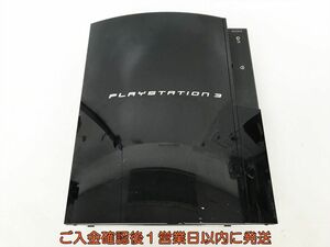 【1円】PS3 本体 20GB ブラック SONY PlayStation3 CECHB00 未検品ジャンク プレステ3 DC09-751jy/G4