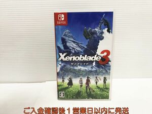 【1円】Switch Xenoblade3(ゼノブレイド3) ゲームソフト 状態良好 1A0226-348yk/G1