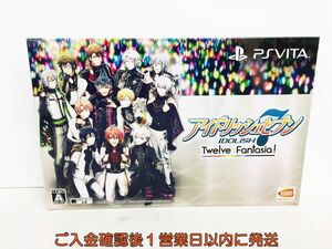 【1円】PSVITA ソフト アイドリッシュセブン Twelve Fantasia! 初回限定盤 Tシャツ/どっとポーチ未使用 L05-436ek/F3