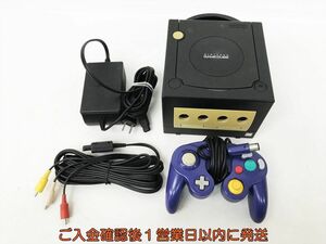 【1円】任天堂 ニンテンドーゲームキューブ 本体 セット ブラック 未検品ジャンク コントローラー ACアダプター DC08-333jy/G4