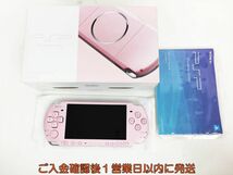 【1円】状態良 SONY PlayStation Portable 本体 セット PSP-3000 ブロッサムピンク 動作確認済み バッテリーなし G03-005ek/F3_画像1