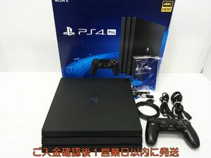 【1円】PS4 Pro 本体 セット 1TB ブラック SONY PlayStation4 CUH-7200B 初期化/動作確認済 プレステ4 M02-190tm/G4