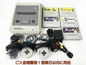 【1円】任天堂 スーパーファミコン 本体 ソフト 周辺機器 まとめ売り セット 未検品ジャンク スーファミ SFC DC06-201jy/G4