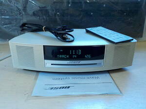 Bose Wave Music System AWRCCC 動作品 リモコン 電源コード付き CD FM AM レシーバーアンプ デスクトップオーディオ ,