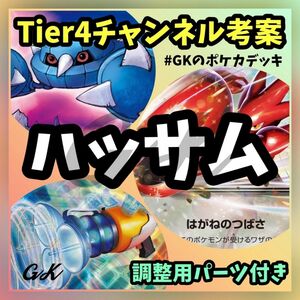 ハッサムex メタング Tier4チャンネル考案 ポケモンカード 構築済みデッキ