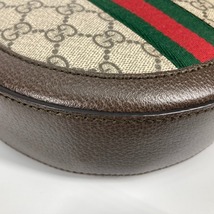 新品同様 GUCCI グッチ 550618 GG ミニ ショルダーバッグ シェリーライン チェーン オフィディア GGスプリーム ショルダーバッグ【中古】_画像7