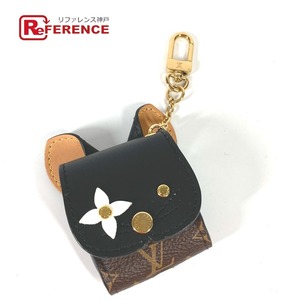 美品 LOUIS VUITTON ルイヴィトン GI0448 エテュイ・イヤホン AirPods 猫 アニマル エアポッズ ケース モノグラム キャット【中古】