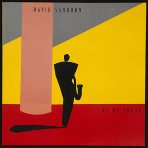 LPレコード　DAVID SANBORN / AS WE SPEAK