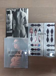 篠山紀信/宮沢りえSanta Fe Rie Miyazawa /樋口可南子 water fruit/荻野目慶子 SURRENDER　３冊セット