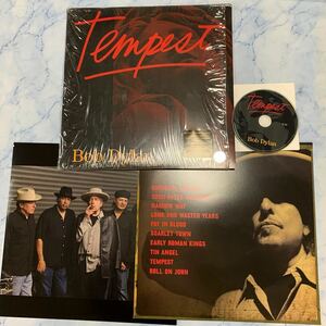 E123 LPレコード + CD ボブ ディラン　Bob Dylan Tempest テンペスト【現状品】中古品　ボブ・ディラン