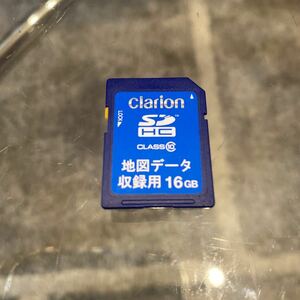 clarion クラリオン　ナビ　SDカード　地図データ　16GB