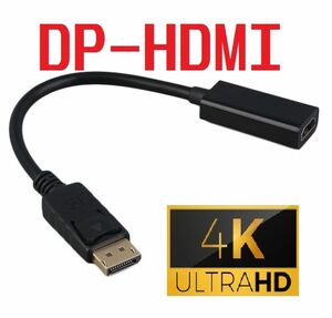 DisplayPort DP→HDMI 変換アダプタ 翌日発送 DELL/HP等 各社ディスプレイ対応 