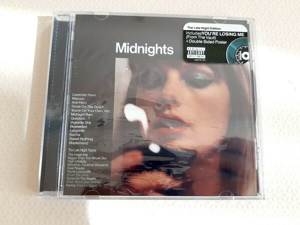 Taylor Swift Midnights CD ニュージャージー会場限定