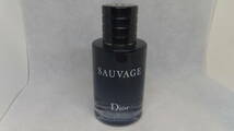  日本語シール付き正規品 Christian Dior SAUVAGE クリスチャン ディオール ソヴァージュ オードゥ トワレ 60ml EDT eau de toilette _画像1