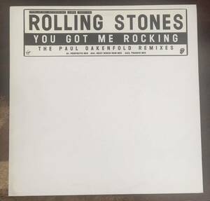 ■英プロモ盤■The Rolling Stones ■ザ・ローリング・ストーンズ ■You Got Me Rocking: The Paul Oakenfold Remixes / 12” / 12inchi Si