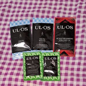 UL・OS スキンウォッシュ スカルプシャンプー スキンミルク 試供品セット