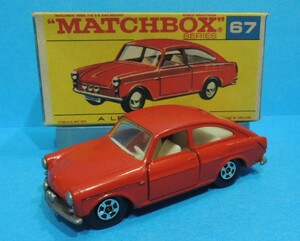 MATCHBOX 67 VOLKSWAGEN 1600TL