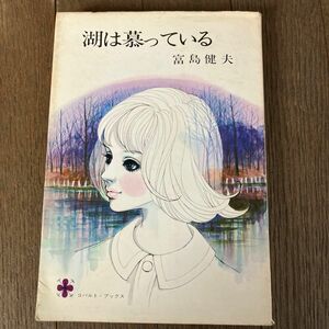 ☆家族みんなで断捨離中☆【古本】湖は慕っている　富島健夫　コバルトブックス　昭和レトロ　希少