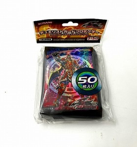 □1スタ 未開封品【遊戯王】遊戯王5Ds 真六武衆ーシエン スリーブ プロテクター 公認店限定販売品 未開封50枚入り □