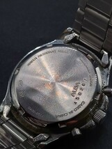 ★ALBA/アルバ　SEIKO　クロノグラフ　7T92-0KE0　メンズ腕時計　クォーツ　動作未確認　0214OG_画像4