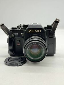 ★ ZENIT 122 一眼レフ フィルムカメラ レンズ M52×0,75 MC HELIOS-44M-6 58mm 1:2 中古品 #D729 0215NA