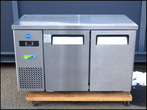 (ジェーシーエム) JCM 省エネIシリーズ ヨコ型2ドア冷蔵庫 JCMR-1260T-IN 220リットル 幅1200×奥行600×高さ800mm